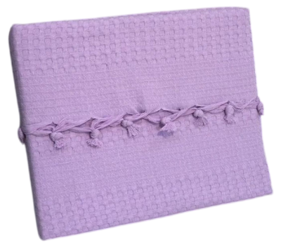 Покрывало из хлопка, 220х240 см / Фиолетовый / 220х240