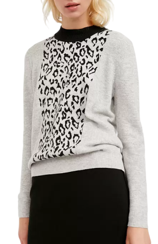 Фото Джемпер с принтом женский