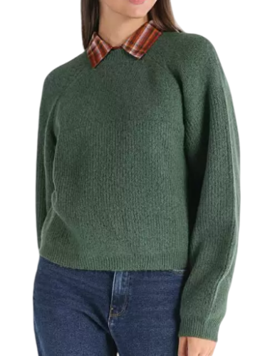 Фото Свитер однотонный женский