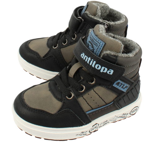 Фото Ботинки из экокожи для мальчика