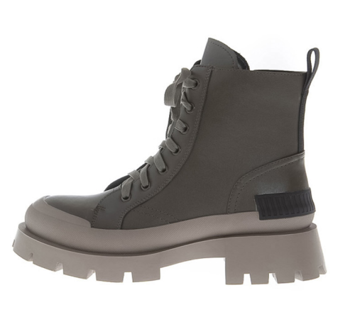 Фото Ботинки кожаные женские