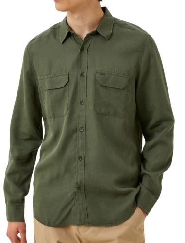 Фото Рубашка прямого кроя мужская