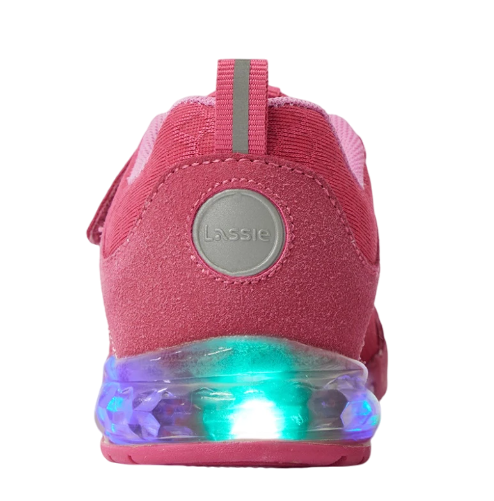 Кроссовки с подсветкой для девочки / Розовый / 31