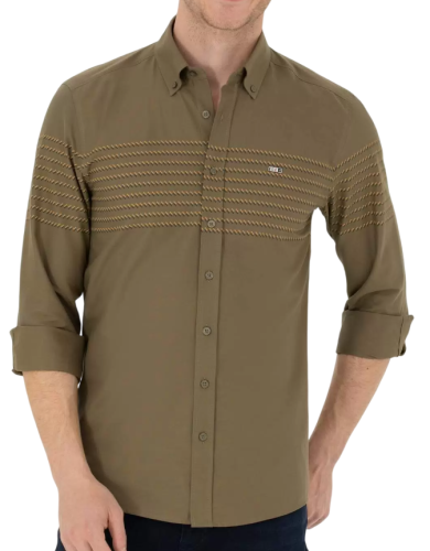 Фото Рубашка с длинным рукавом мужская