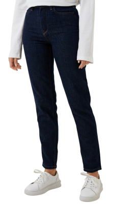 Джинсы зауженные женские / Синий / 40