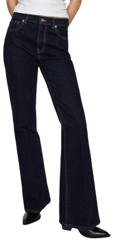 Фото Джинсы расклешенные женские