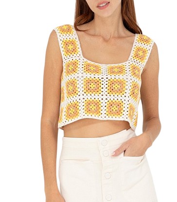 Фото Топ с принтом женский