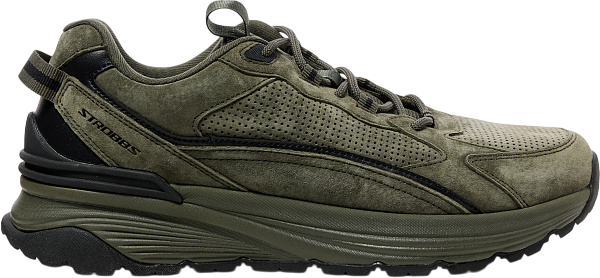 Кроссовки из замши унисекс / Хаки / 40