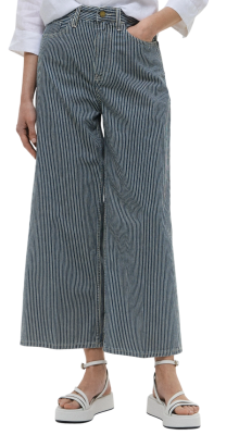 Джинсы широкого кроя женские / Синий / 44