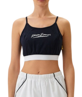 Топ спортивный с логотипом / Синий / 44