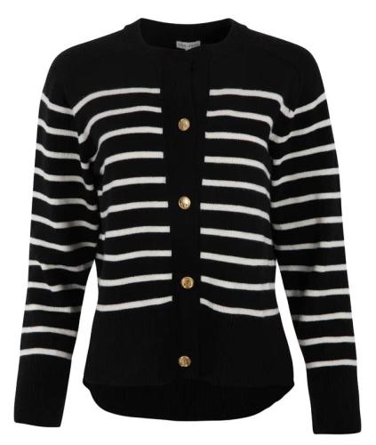 Фото Кардиган в полоску женский