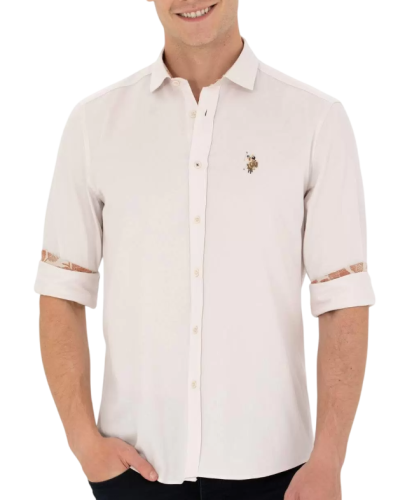 Фото Рубашка с логотипом мужская