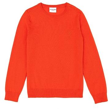 Фото Джемпер однотонный для девочки