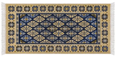 Фото Коврик с хлопком, 70х140 см
