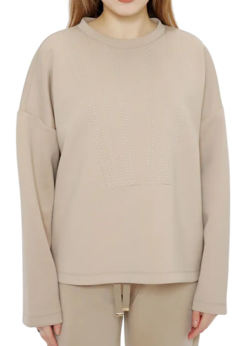 Фото Свитшот с принтом женский