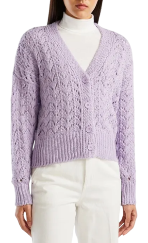 Фото Кардиган с шерстью женский