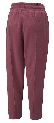 Брюки с логотипом женские / Бордовый / 48