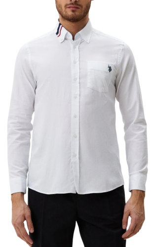 Фото Рубашка с длинным рукавом мужская