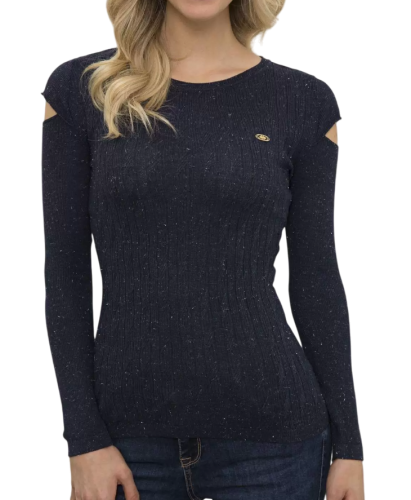 Фото Джемпер с вырезами женский