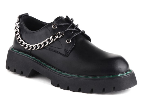 Фото Полуботинки из кожи женские