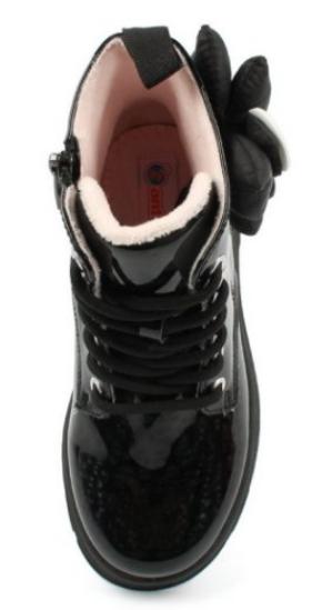 Ботинки лаковые для девочки / Черный / 27