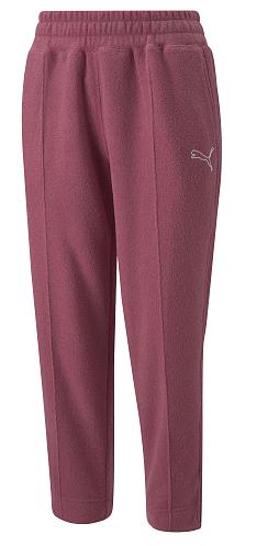 Брюки с логотипом женские / Бордовый / 48