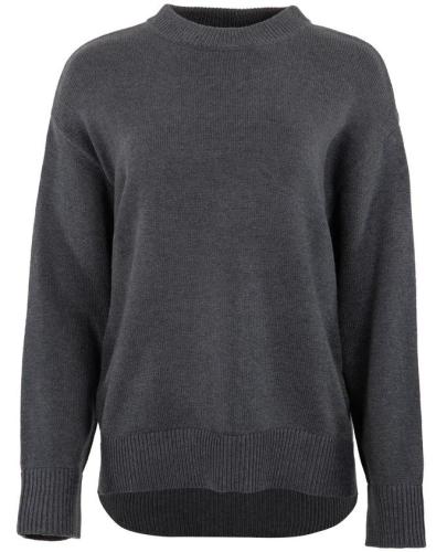 Фото Пуловер свободного кроя женский