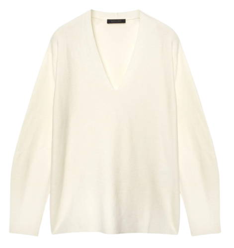 Фото Пуловер прямого кроя женский