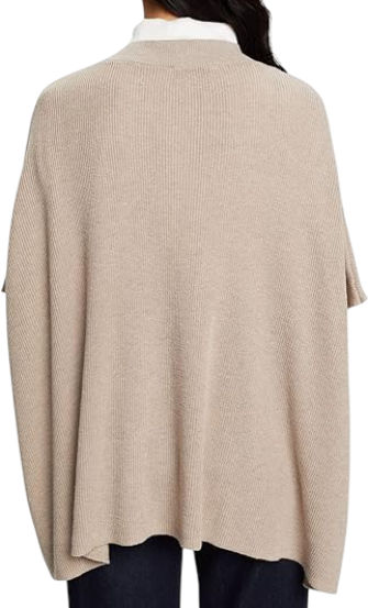 Джемпер свободного кроя женский / Бежевый / 44