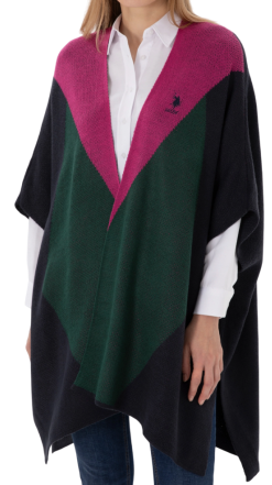 Кардиган удлиненный женский / Тёмно-синий / 42