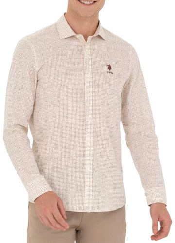 Фото Рубашка с длинным рукавом мужская