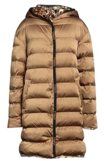 Куртка стеганая женская / Коричневый / 38