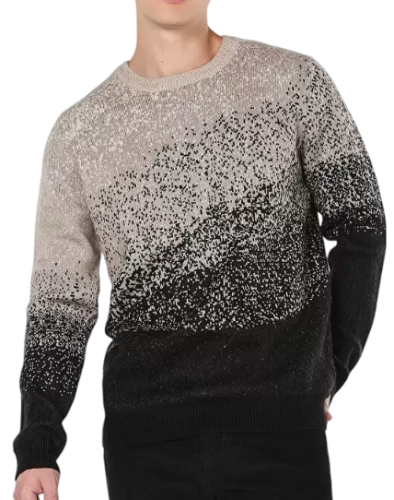 Фото Свитер с принтом мужской