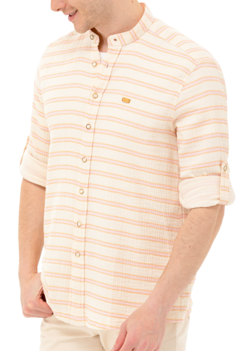 Фото Рубашка в полоску мужская