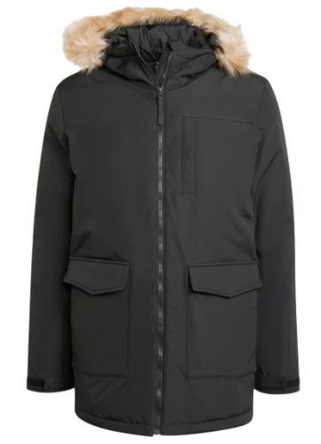 Фото Парка прямого кроя мужская