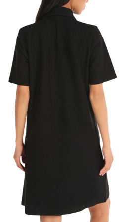 Платье хлопковое женское / Черный / 44