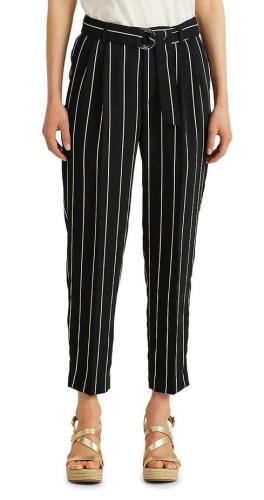 Фото Брюки в полоску женские