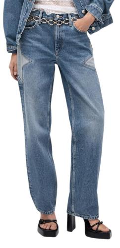 Фото Джинсы с принтом женские