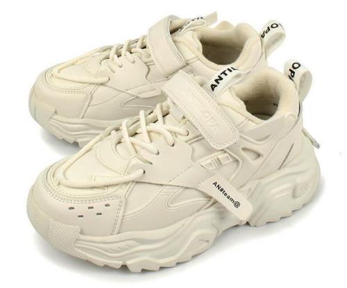 Фото Кроссовки из экокожи для девочки