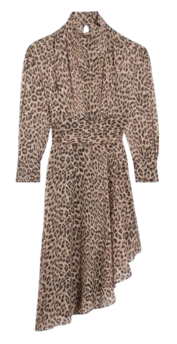 Фото Платье с принтом женское