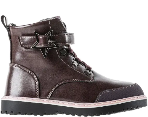 Фото Полусапоги из экокожи для девочки