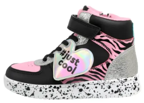 Фото Кеды высокие для девочки