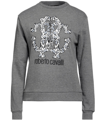 Свитшот с принтом унисекс / Серый / 48