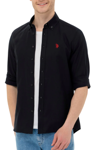 Фото Рубашка с длинным рукавом мужская