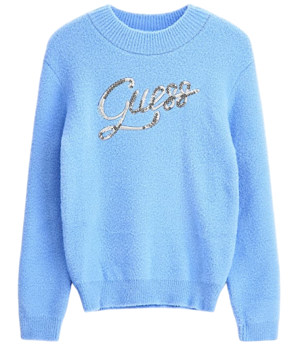 Фото Джемпер с пайетками для девочки