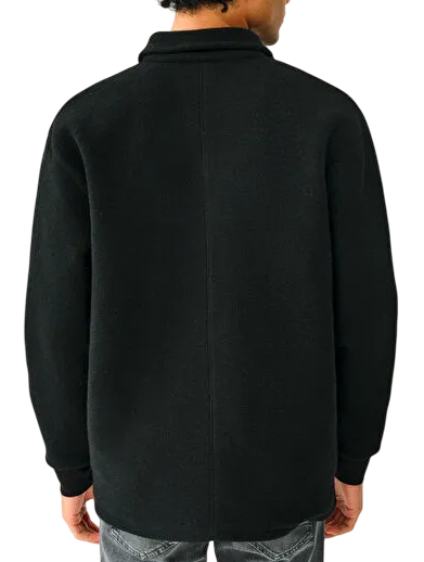 Толстовка на молнии мужская / Черный / 46