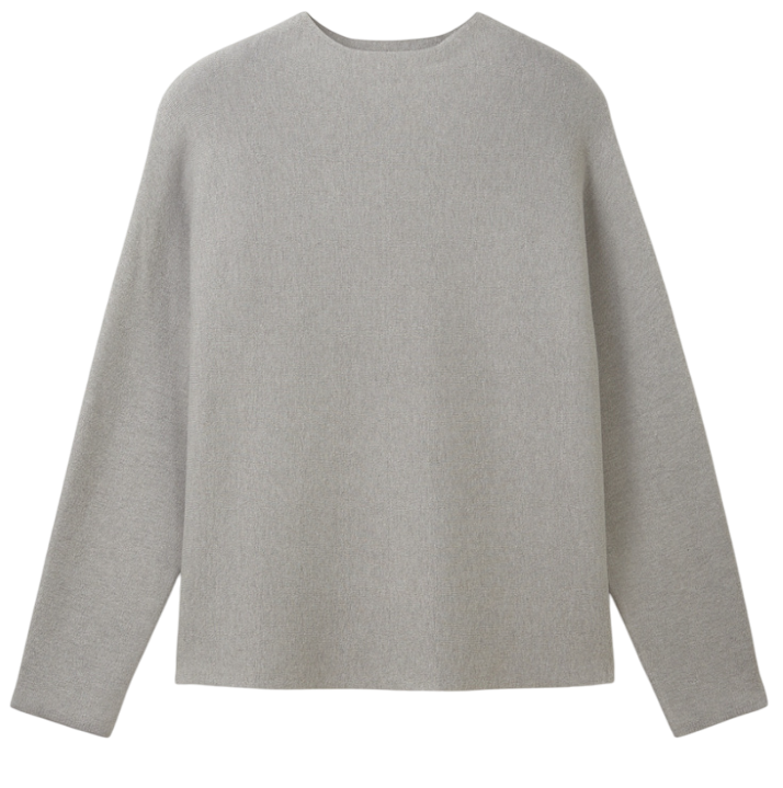 Джемпер свободного кроя женский