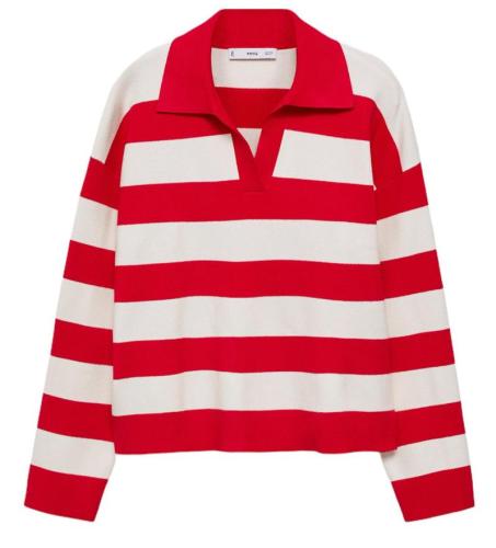 Фото Джемпер в полоску женский