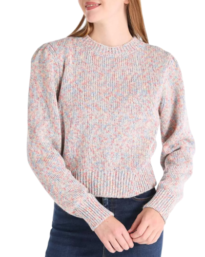 Фото Свитер фактурной вязки женский