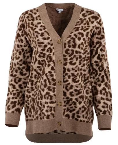 Фото Кардиган с принтом женский 